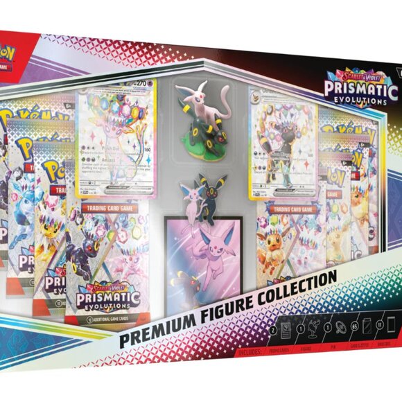 Pokemon Prismatic Evolutions Premium Figure Collection (Factory Sealed, On Hand) - Picture 4 of 4